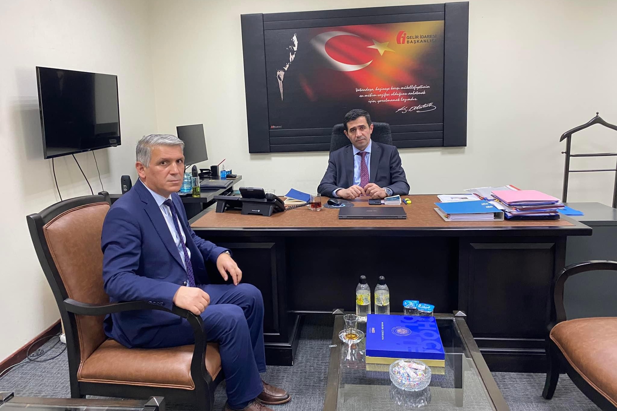 Gelir İdaresi Başkanlığı Başkan Yardımcımızı Ziyaret Ettik