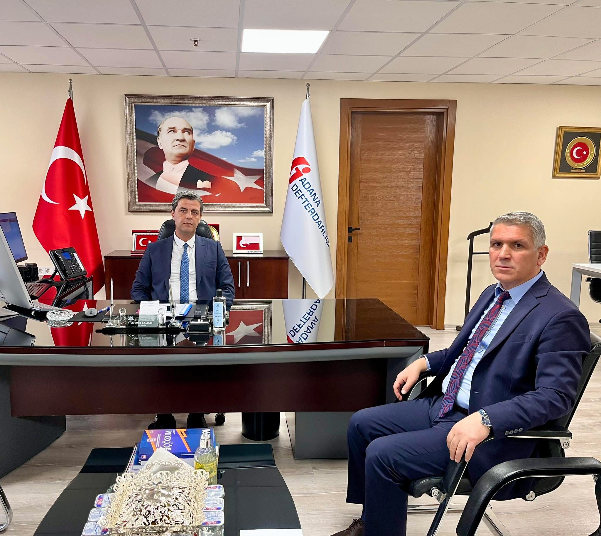 Adana  Defterdarımız ve kurum çalışanlarımızı ziyaret ettik